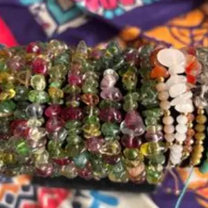 Handmade Genuine Crystal Stretchy Bracelet