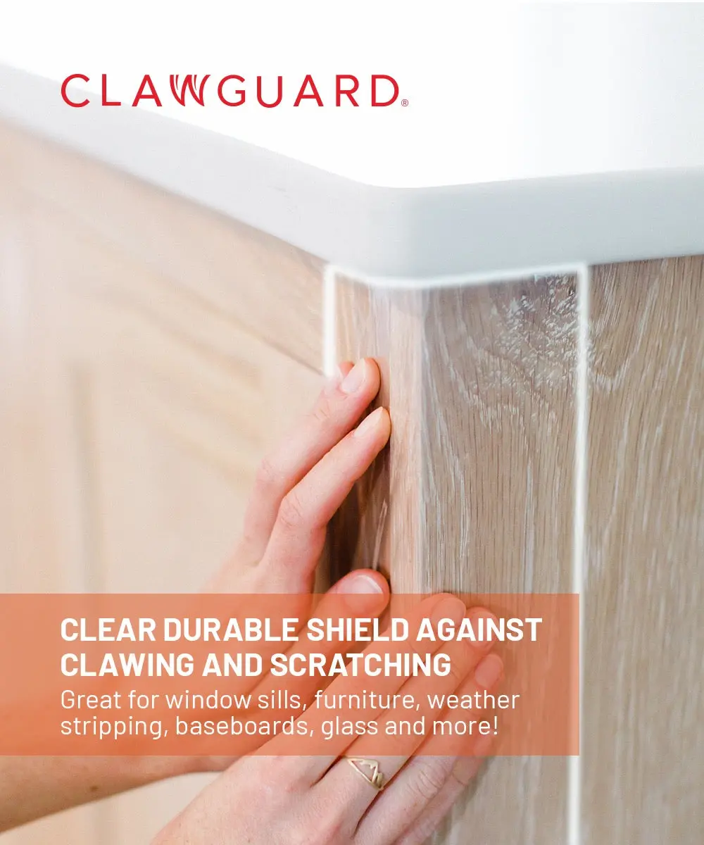 CLAWGUARD: Anti-Scratch Deterrent Protection Tape - 20 Pre-Cut Strips