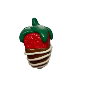 Handmade Chocolate Covered Strawberry Magnet