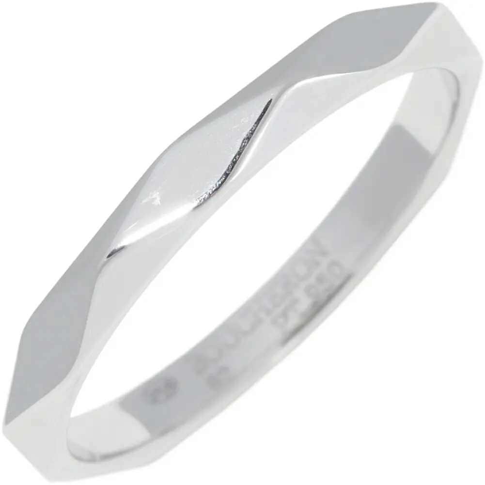 Boucheron Facette Pt950 Ring Size 21