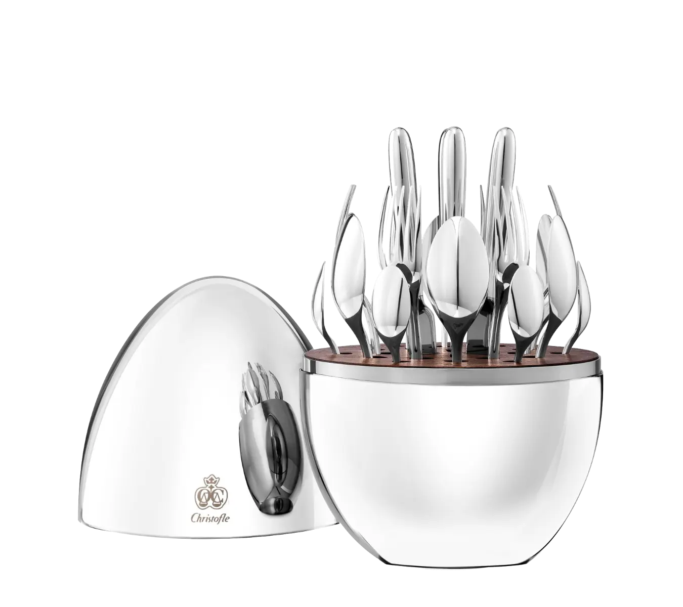Mood - Silver Plated Flatware (Set of 24)