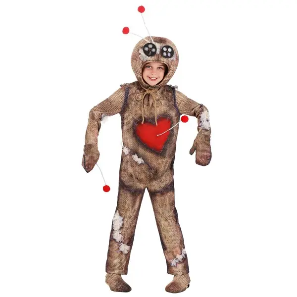 Kid's Distressed Voodoo Doll Costume