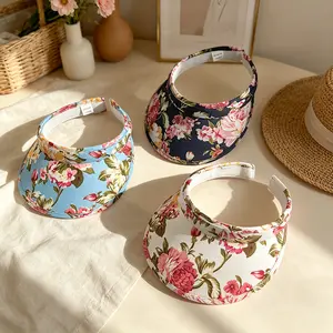 Sun Visor Hats Women Men Clip On Wide Brim Visors Hat Outdoor Sports Golf Beach Travel Tennis Caps