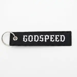 Revv Embroidered Jet Tags, Fashion Accessory Keychain for Daily Use