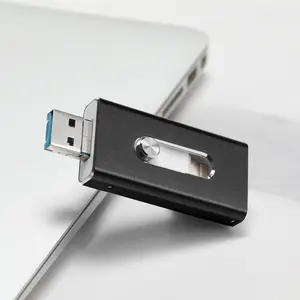 High-Speed USB 3.0 Flash Drive, 4-In-1 Storage Device with Free Type-C Adapter, Compatible with Android and PC, Class 10 Memory Speed