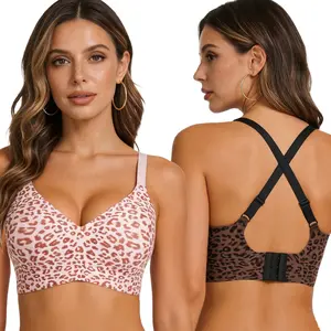 VRCOMFY Jelly Wireless Bras for Women - Comfortable Bralettes with Seamless Fabric & Full Coverage - Soft  Everyday T-shirt Bras for Stylish Comfort