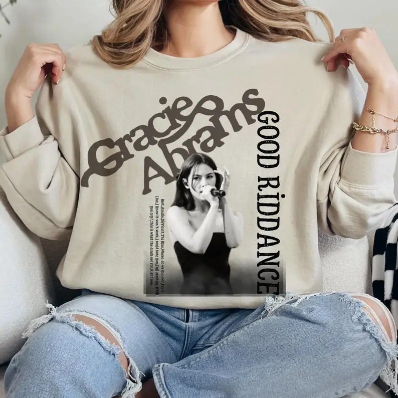 Gracie Abrams 90s Album Sweatshirt, This Is What It Feels Like Music Fan Gift,