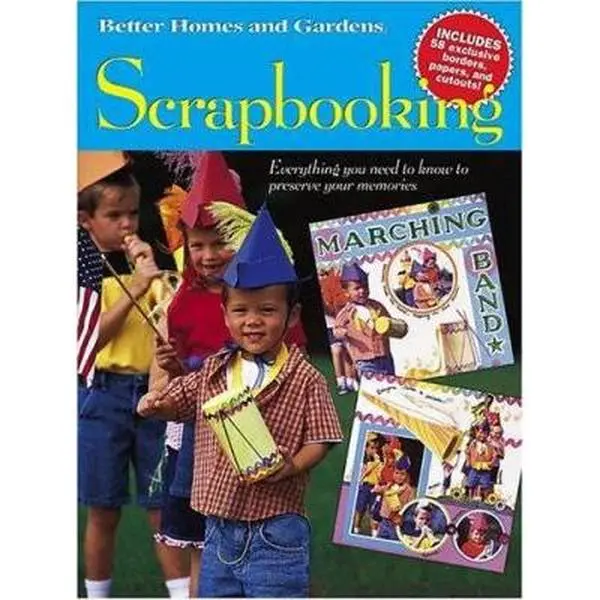 Used Scrapbooking English Crafting Guide Book - Memory Preservation Resource by Susan M. Banker, BHG Books (Paperback, 1.55 lb), 1.55 Pounds