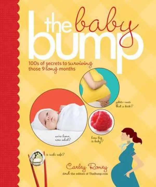 Used The Baby Bump: 100s of Secrets to Surviving 9 Long Months Paperback by Carley Roney (English) - Pregnancy Guide with Expert Mom Advice, Birth Plan Checklists, Chronicle Books