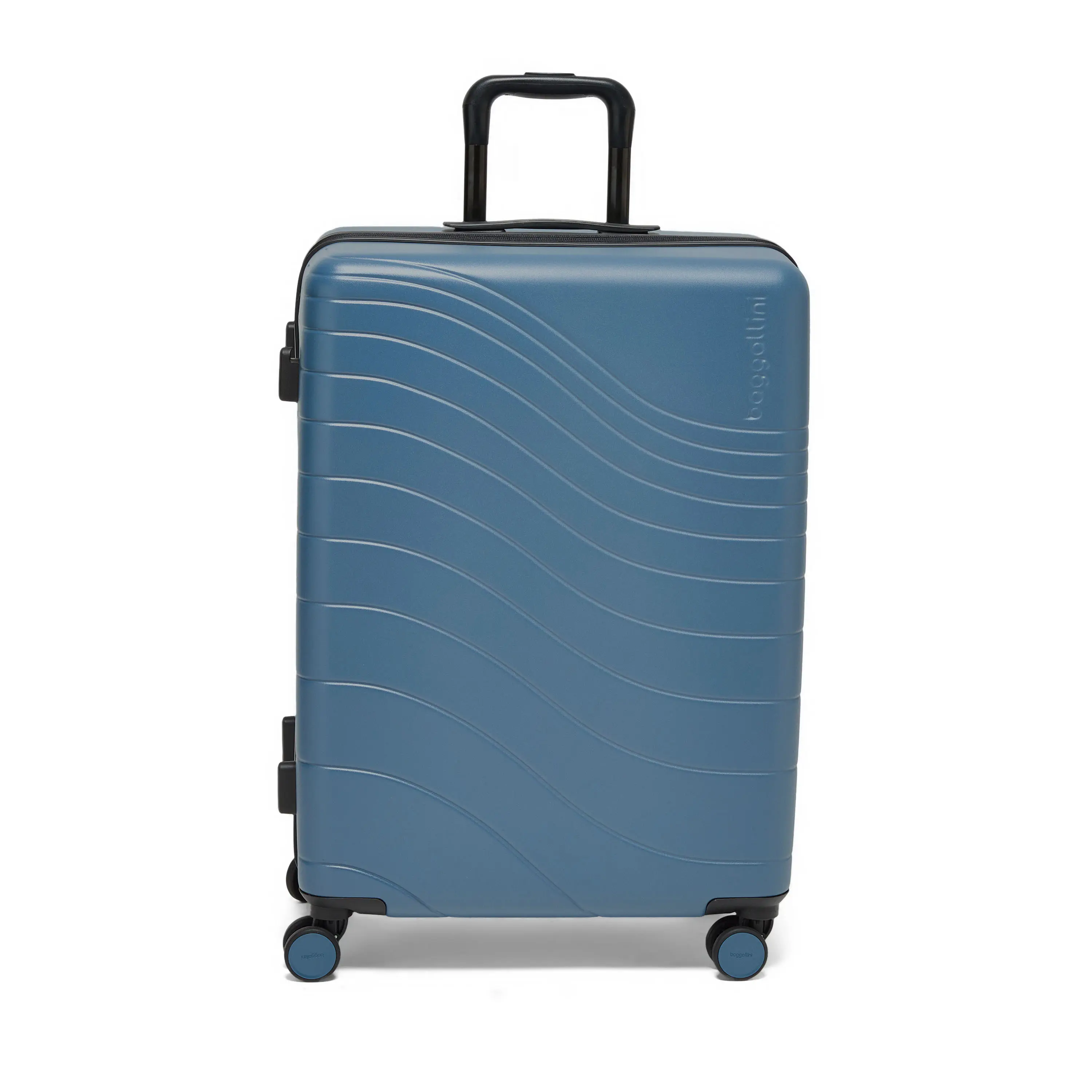 baggallini Set Wave 26 in. 4 Wheel Hardside Checked Luggage