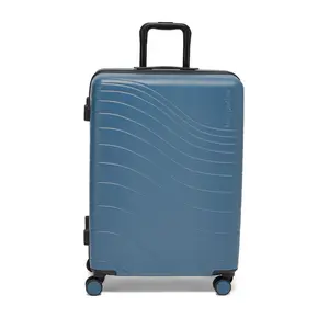 baggallini Set Wave 26 in. 4 Wheel Hardside Checked Luggage