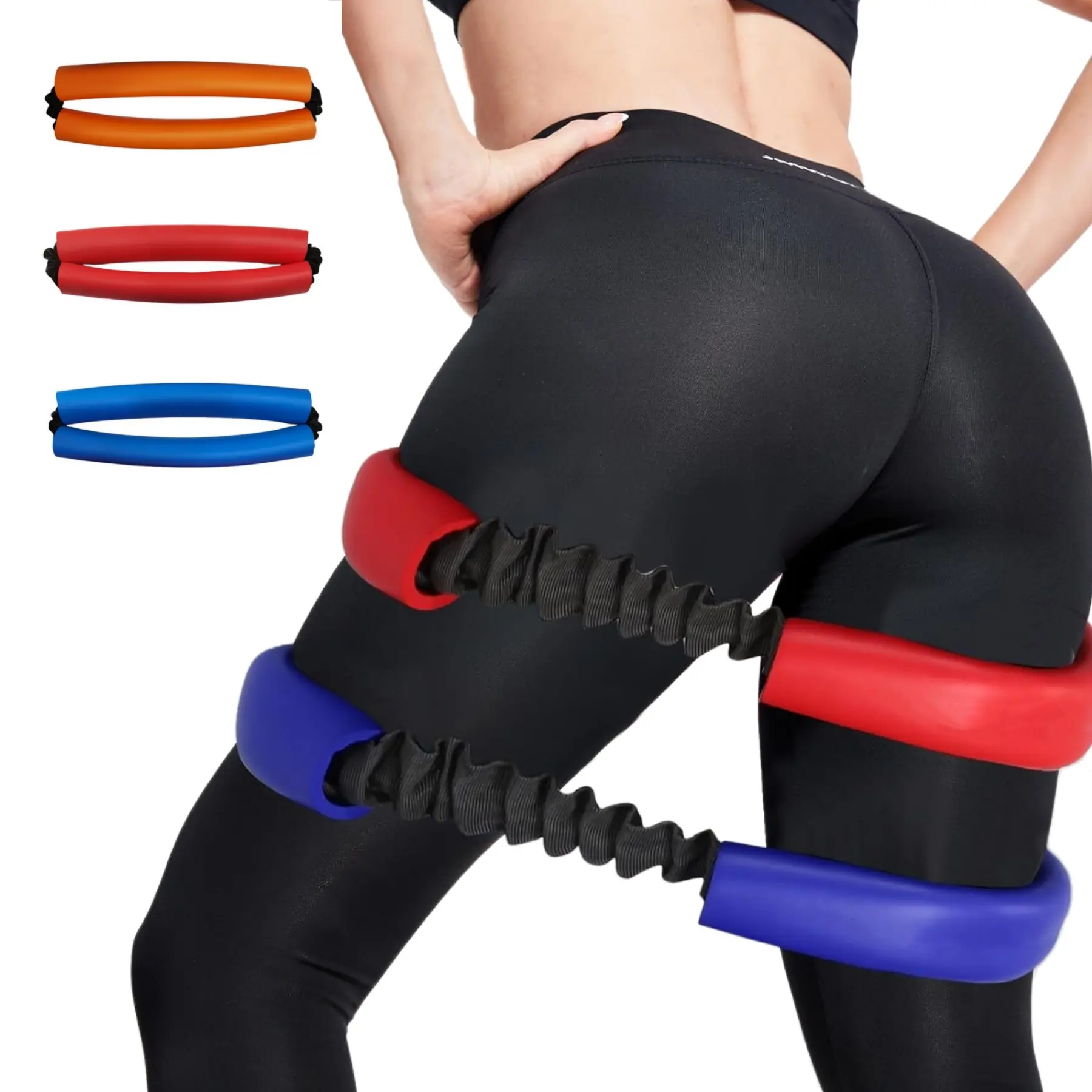 Hip & Core System, Resistance Loop to Stretch, Core Fitness Glute Workout Bands
