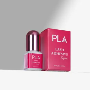 Eyelash Extension Adhesives, Clear or Black, Latex-Free, Oil-Resistant, Thin Formula, 5mL