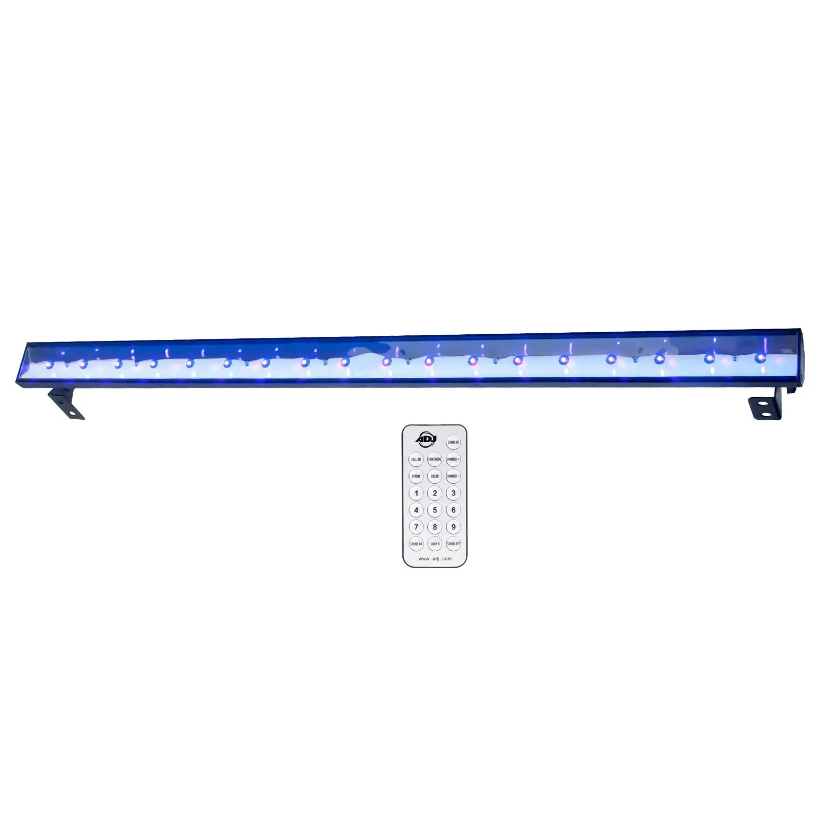 ADJ Eco UV Bar Plus IR Black Light with UCIR Remote Control