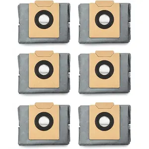 eufy 6-Pack Large Capacity Dust Bags Compatible with X10 Pro Omni Robot Vacuum