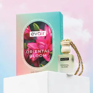 Evair Oriental Bloom Car Freshener, Car Diffuser with essential oils, Pack of 1