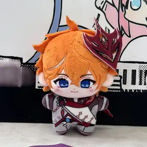 Genshin Impact Citlali Hu Tao Kaeya Tartaglia Doll 10cm Pendant Toy Fat Pendant Keychain Cartoon Game Anime Cosplay