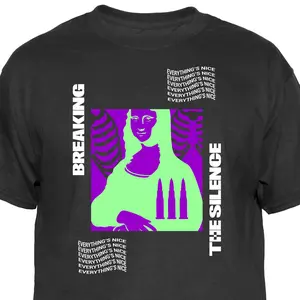 Breaking the Silence Vintage Graphic T-Shirt