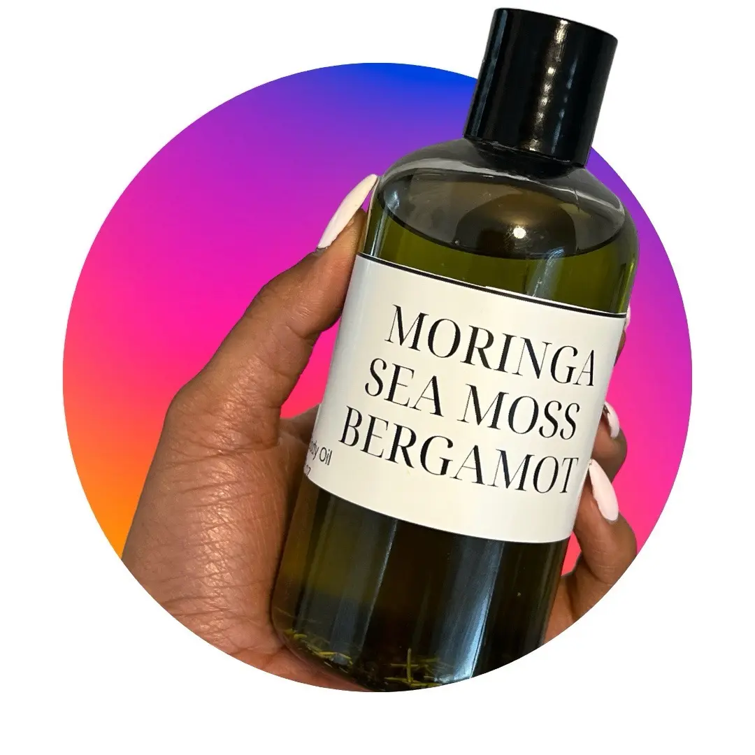 Moringa , Sea Moss & Bergamot Body Oil Body Care Comfort Cosmetic