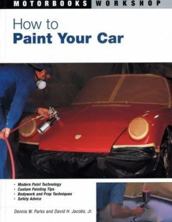 USED Book - How to Paint Your Car (Motorbooks Workshop) by Dennis Parks (Paperback) - english