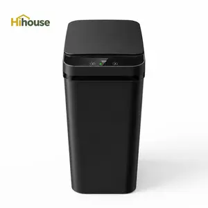 Touchless Smart Trash Can Automatic, Motion Sensor Garbage Can with Lid, Electric Waterproof Small Waste Basket Mini Toilet Trash Bin for Home & RV