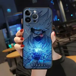(iPhone 16 Promax) Japanese Anime Naruto Kakashi teacher Phone Case for iPhone 16, 15, 14, 13, 12, 11, XS PRO MAX TPU Plastic, Anime Lovers Phone Case, Gift for him