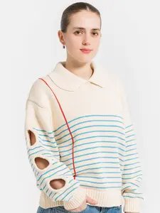 Sheet of Paper Knit Sweater