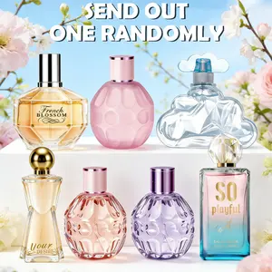 [7 Scents - 1 Bottle Randomly Sent] Women's Perfume Blind Box 3.4 FL OZ | Blackberry Pear Creamy Sweet / Classic Lily Aldehyde / Warm Coffee Almond Randomly Dropped | Unboxing Surprise, A Different Mood Every Day | Goddess Fragrance