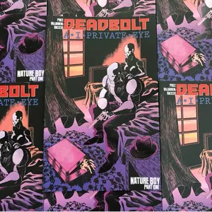 Deadbolt A.I. Private Eye Issue 1 Comic Book Science Fiction Future Dystopia
