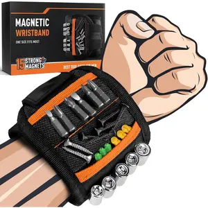 Gifts  Men, Magnetic Wristband Tool Belts  Men, Anniversary Birthday Gifts  Him,Wrist Magnetic Screw Holder with Strong Magnetic Holding Screws Tool, Cool Stuff Gadgets  Men