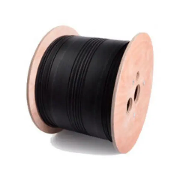 Cable Wholesale 10F3-3482H 2000 ft. 48 Fiber Indoor & Outdoor Fiber Optic Cable - Multimode 50 & 125 - Corning Clear Curve OM3 - 10 Gbit - Black