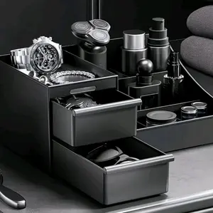 Drawer Storage Organizer Large Capacity Desktop Makeup & Bathroom Counter Rack for Organizing