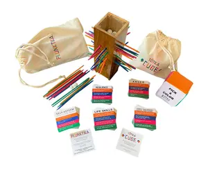 Totika Cube & Plunktika Game – Five Card Set