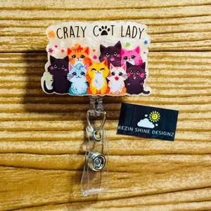 Crazy Cat Lady Badge Reel