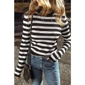 Sonora Striped Turtleneck