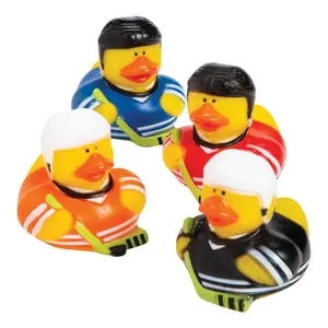 Hockey Rubber Ducks - 12 Pc.