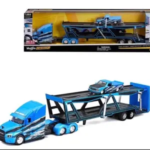 Maisto Mack Anthem Transporters 1993 Chevrolet 454 SS Pickup Truck Blue 1/64 Scale Diecast Model Car with Detailed Features