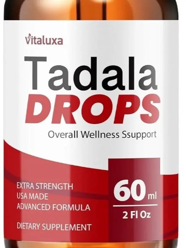 Tadala Male Support Drops Advanced Vitamin Tadala Male Health Supplement (2oz)