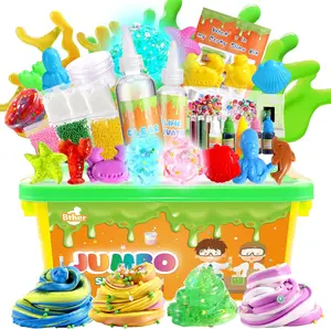 Easter Gift Ultimate Slime Kit for Girls 7-12 Years Old, Party Favor Gifts Slime Stress Relief Toy Scented Sludge Toy for Kids,Complete DIY Slime Making Kit for Kids and Boys.