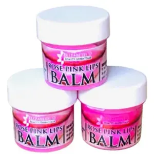 7 Days Rose Pink Lips Balm &amp; LIghtening Sugar Scrub-2 pieces