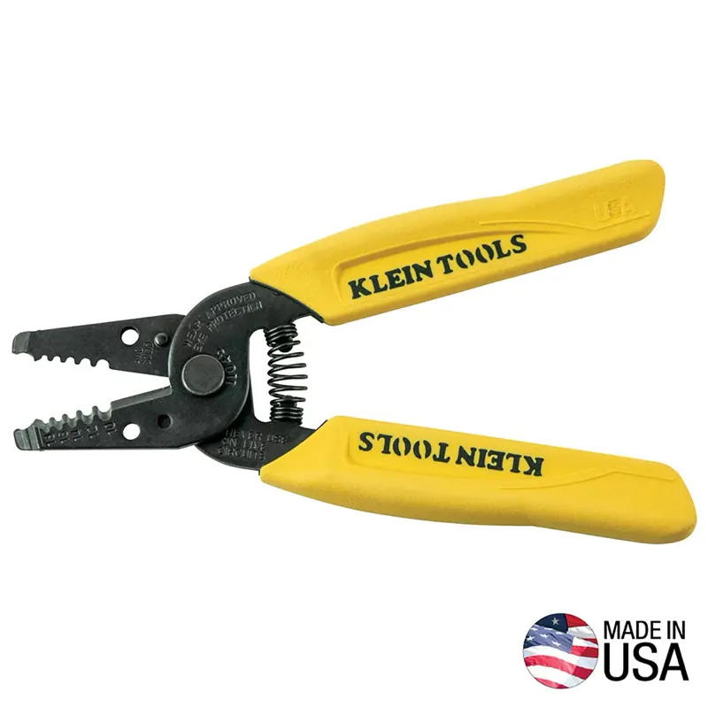 Klein Tools Wire Stripper and Cutter, 10-18 AWG Solid Wire Capacity, Model 11045-12-SEN
