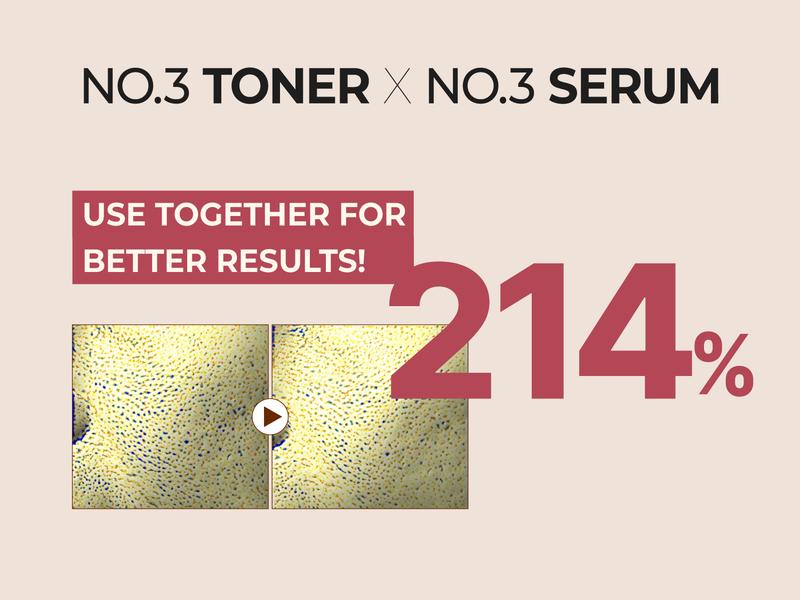 [numbuzin official shop] No.3 Glowy-Skin Niacinamide Galactomyces Set | No.3 Serum + Toner