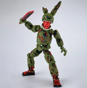 9L3D Printed FNAF Freddy Fazbear's Pizza Springtrap Toys Action Figures Anime Model Lucky13 Dummy13 Titan13 Ornaments Gifts