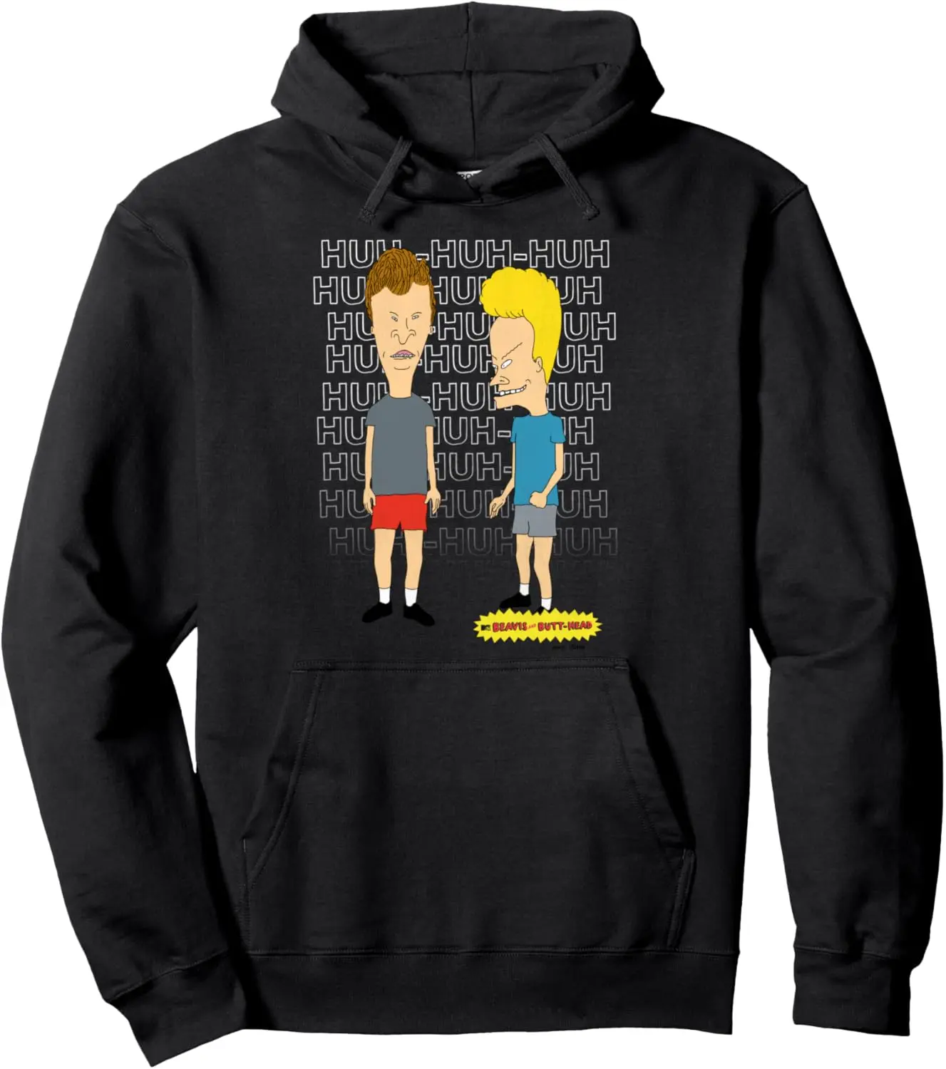 Beavis and Butt-Head Laughing Pullover Hoodie