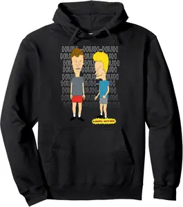 Beavis and Butt-Head Laughing Pullover Hoodie