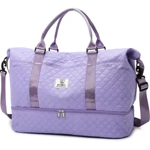 FREPOSH Travel Duffle Bag Weekender Bags for Women with Shoe Compartment Carry on Overnight Bag Gym Duffel Bag with Wet Pocket Hospital Bags for Labor and Delivery