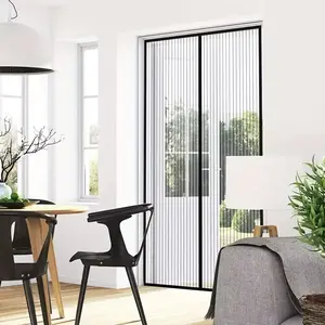AIYYIPA [Magnetic Closure Screen Door] Heavy Duty Fiberglass Mesh, Self-Sealing & Tear Resistant, Easy Assembly, Summer Prevents Insects, Suitable for Bedroom, Kitchen, Dining Area, and Balcony - Modern Door Screen