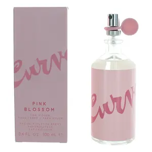 Liz Claiborne Curve Pink Blossom Women's Eau de Toilette Spray - 3.4 oz, Dewy Floral Scent, Pink Personality Notes