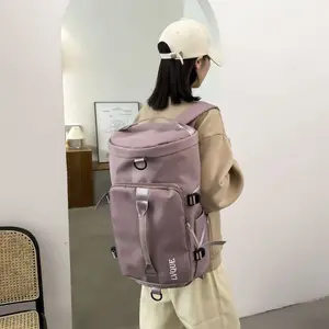 New Sports Fitness Bag Wholesale, Dry Wet Separation, Independent Shoe Compartment, Large Capacity, Yoga Backpack, Travel Shoulder Bag