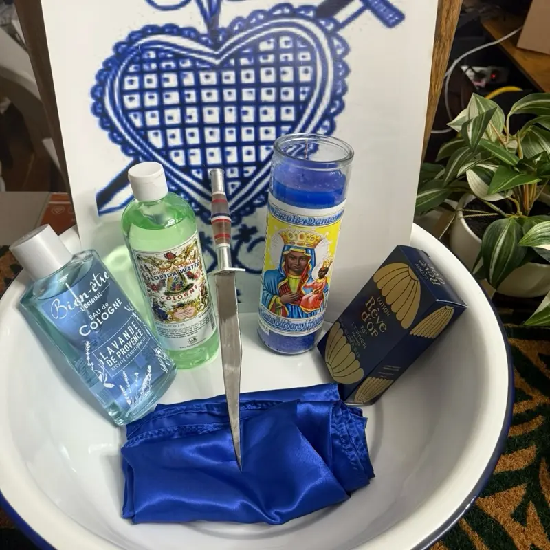All  included  Bleu Color Spiritual Fragrance for Good Energy 250ml - No Artificial Colors or Fragrances, Suitable for 24 Months(All included)